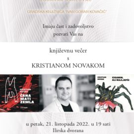 Književna večer s Kristianom Novakom