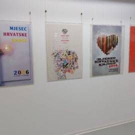 Izložba povodom Mjeseca hrvatske knjige