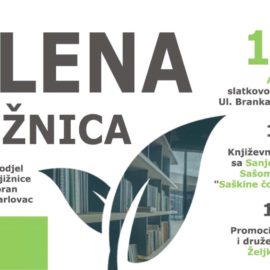 Željka Klemenčić u “Zelenoj knjižnici”