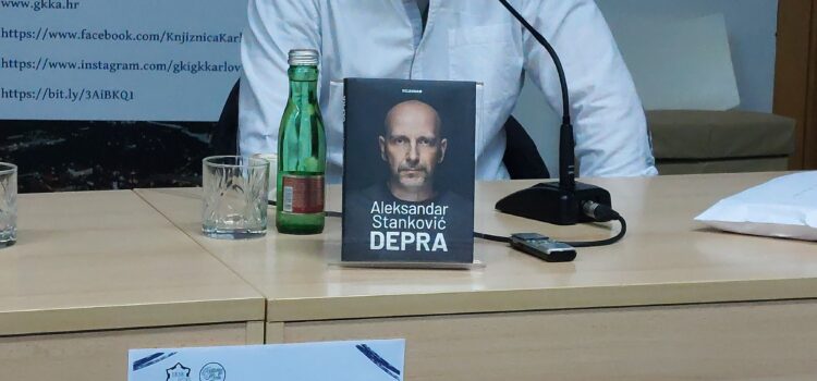 Aleksandar Stanković predstavio knjigu „Depra”