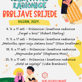 “Brbljave srijede” u Knjižnici