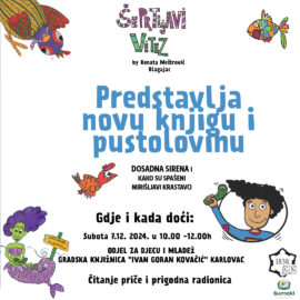 Promocija slikovnice o novim zgodama Šeprtljavog viteza