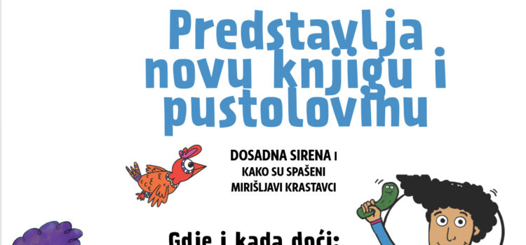 Promocija slikovnice o novim zgodama Šeprtljavog viteza