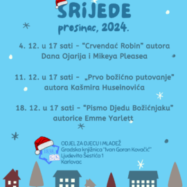 “Brbljave srijede” u Knjižnici