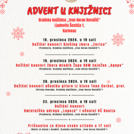 ADVENT U KNJIŽNICI