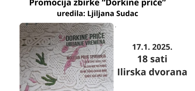 Promocija zbirke „Dorkine priče“