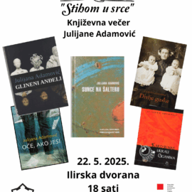 Književna večer s Julijanom Adamović