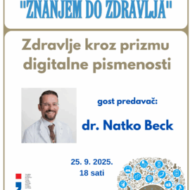 Predavanje dr. Natka Becka
