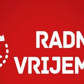 Blagdan Velike Gospe – radno vrijeme