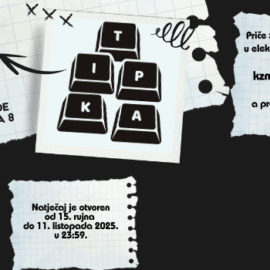 Natječaj za kratku priču “Tipka”