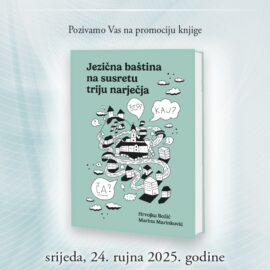 Promocija knjige “Jezična baština na susretu triju narječja”