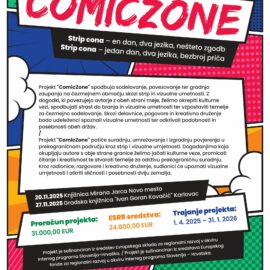 Projekt „Strip zona – jedan dan, dva jezika, bezbroj priča“ Projekt „Strip zona – jedan dan, dva jezika, bezbroj priča“