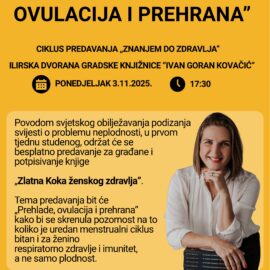 Promocija knjige „Zlatna Koka ženskog zdravlja“ Promocija knjige „Zlatna Koka ženskog zdravlja“