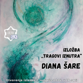 Izložba “Tragovi iznutra” Diana Šare Izložba “Tragovi iznutra” Diana Šare