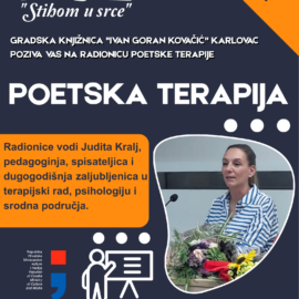 Poetska terapija – 2. radionica