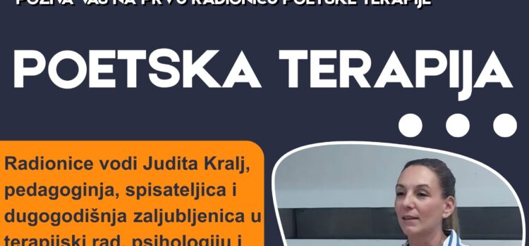 Poetska terapija – 4. radionica