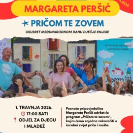 „Pričom te zovem“ – pripovjedni susret s Margaretom Peršić