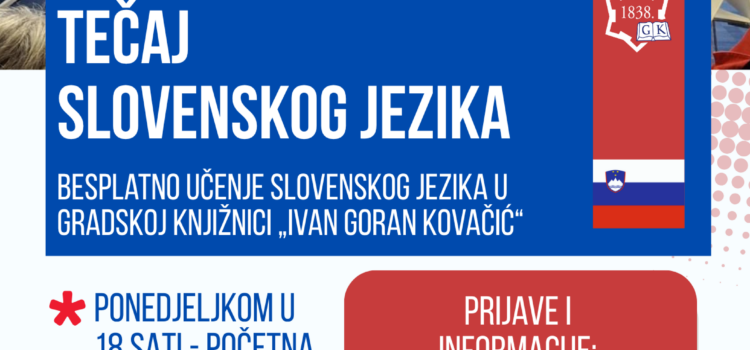 Besplatno učenje slovenskog jezika