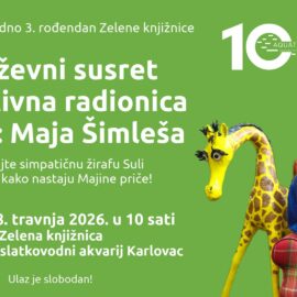 Proslavimo zajedno 3. rođendan Zelene knjižnice Proslavimo zajedno 3. rođendan Zelene knjižnice