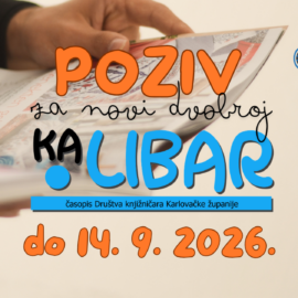 Poziv za novi dvobroj Poziv za novi dvobroj