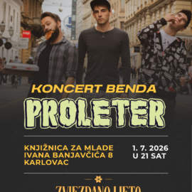 Koncert punk-rock benda “Proleter”