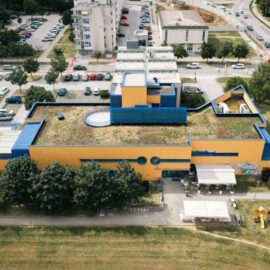 Knjižnica dobiva prvi biosolarni krov