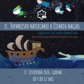 Županijsko natjecanje u čitanju naglas Županijsko natjecanje u čitanju naglas