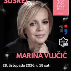 Književna večer s Marinom Vujčić