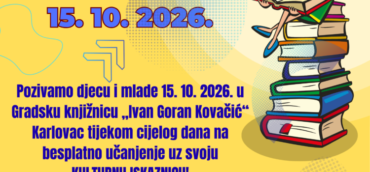 Besplatan upis u Knjižnicu!