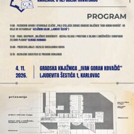 Izložba i panel povodom 50. obljetnice izgradnje zgrade Gradske knjižnice „Ivan Goran Kovačić” Karlovac