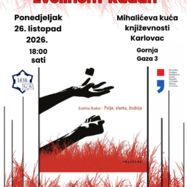 Književni susret s Evelinom Rudan u Mihalićevoj kući književnosti
